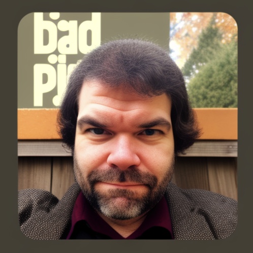 Read more about the article My profile pic imagined as a Pulp Fiction character